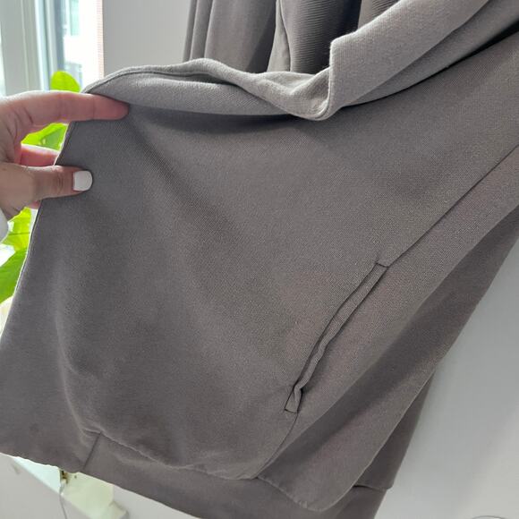 AllSaints Dahlia Gray Sweatshirt Cardigan Sweater Size XS - Picture 6 of 7